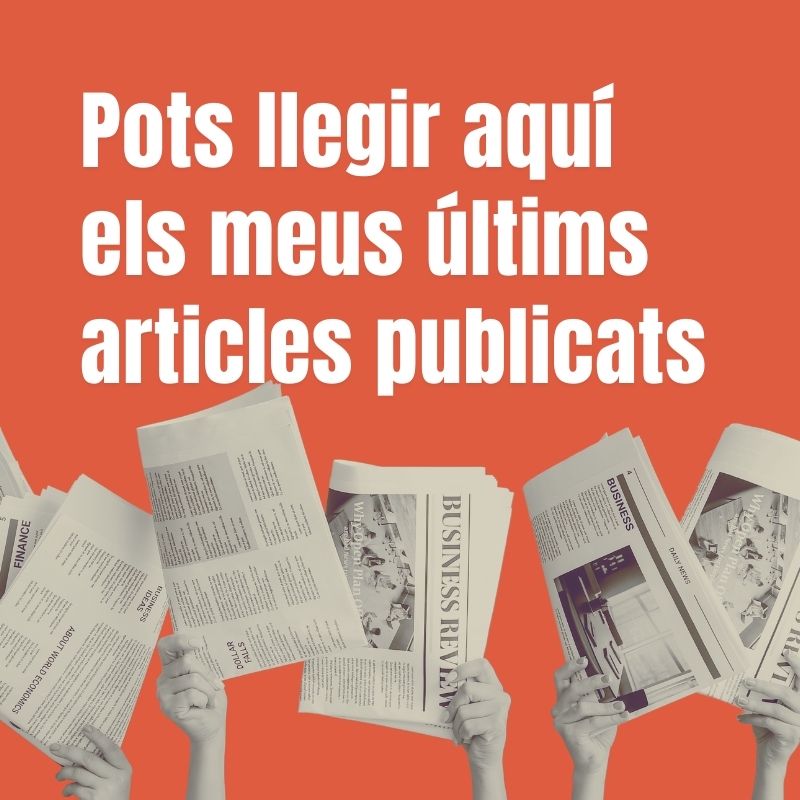 Pots llegir aqui els meus ultims articles publicats
